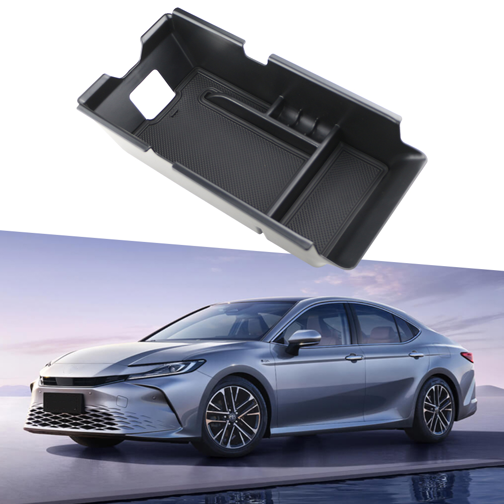 Tech Car Accessories - صندوق تخزين لمسند الذراع في السيارة