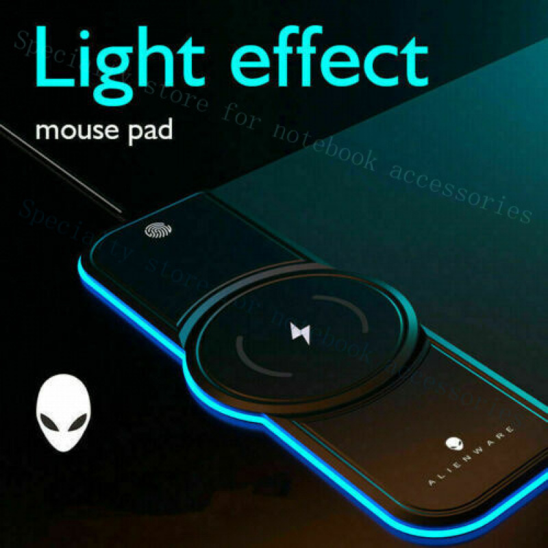 Mouse Charging Pad - A + Alienware 15W Qi شحن