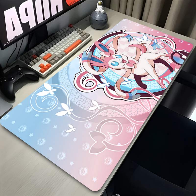 Tech Accessories For Desk - لوحة ماوس كبيرة وردية اللون XXL