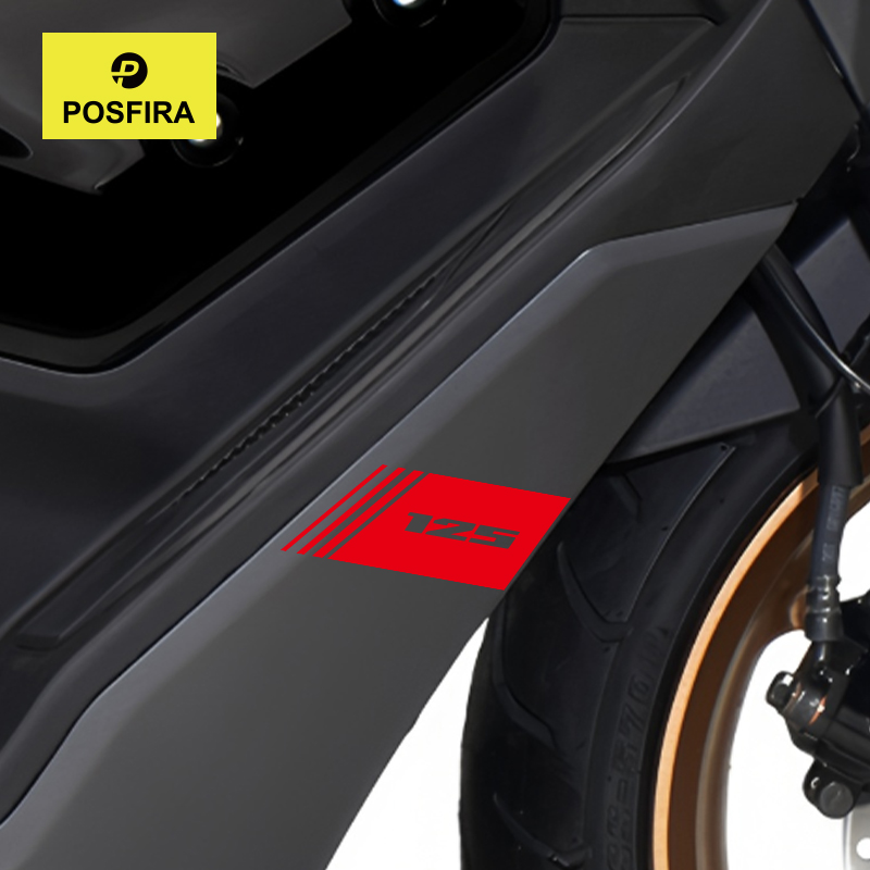 Nmax Tech Max Accessories - ملصقات فينيل POSFIRA للدراجات النارية لياماها