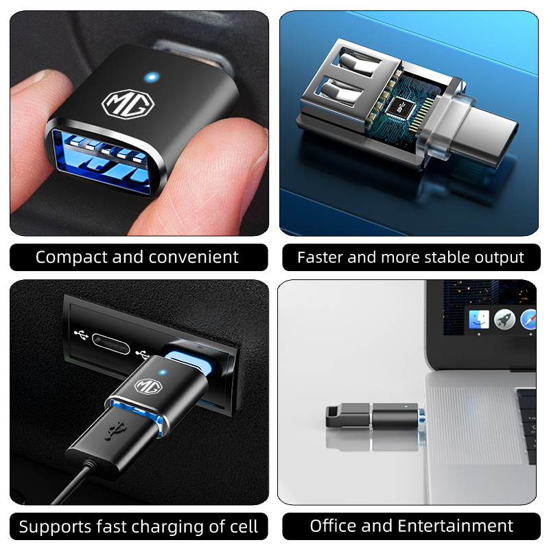 سيارة LED نوع C إلى USB 3.0 كا - مراجعة Tech Car Accessories وسعره