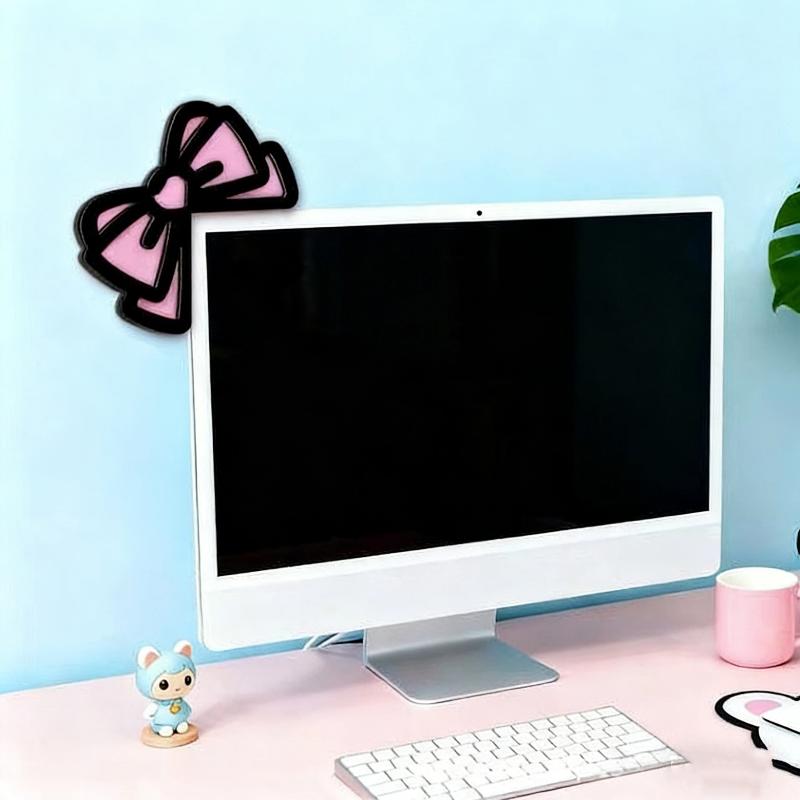 جديد 1/2 قطعة زينة شاشة كمبيوت - مراجعة Tech Accessories For Desk وسعره