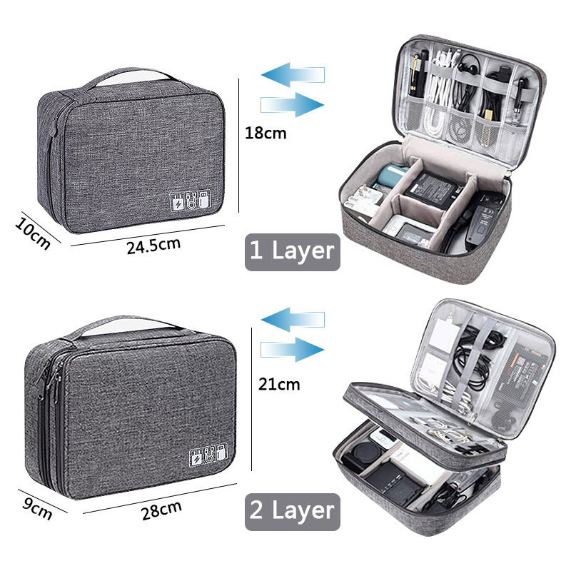 حقيبة تخزين الكابلات مقاوم للم - مراجعة Tech Accessories Wholesale وسعره