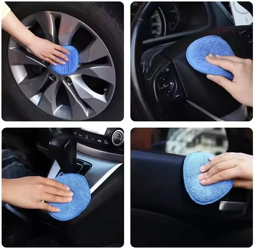 10/1 قطعة من قفازات تطبيق شمع  - مراجعة Tech Car Accessories وسعره