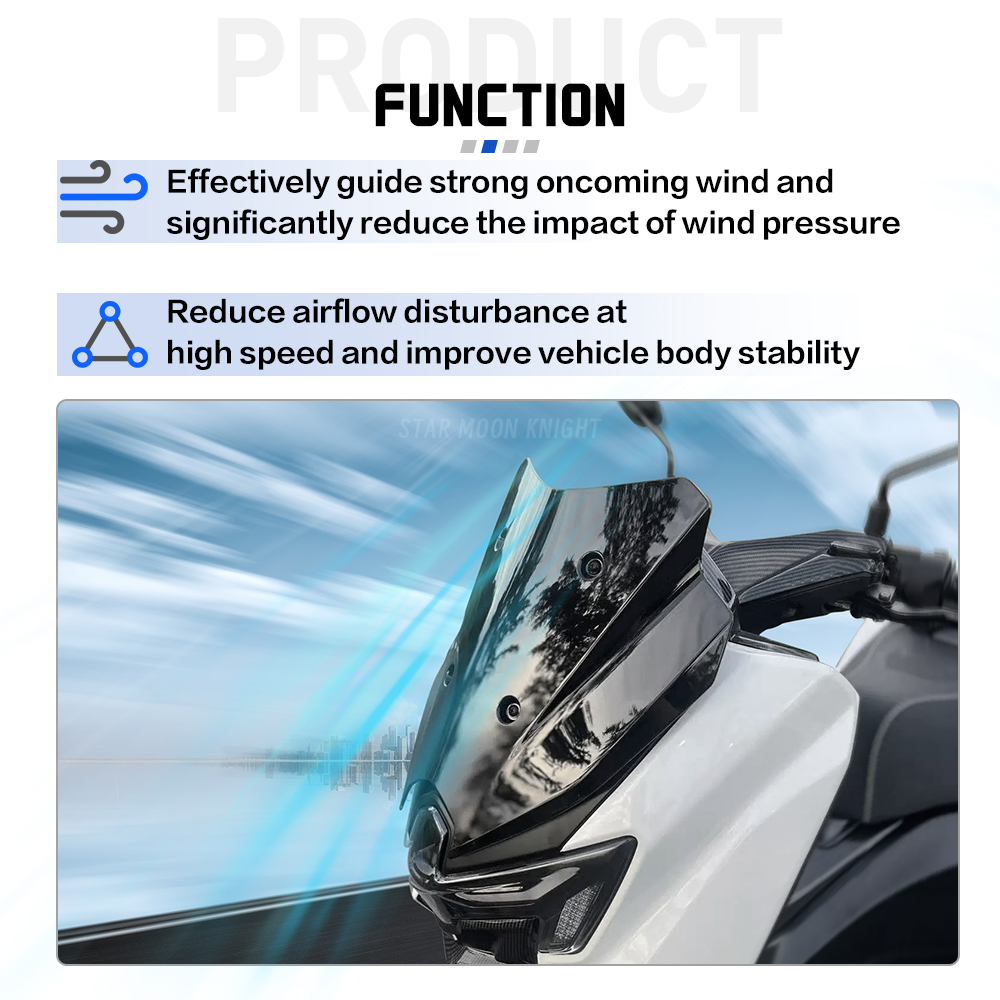 جديد NMAX 125 الزجاج الأمامي ل - مراجعة Nmax Tech Max Accessories وسعره