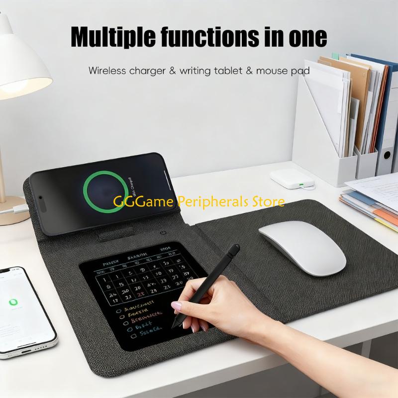 لوحة ماوس شحن U55B مع حامل هات - مراجعة Mouse Charging Pad وسعره