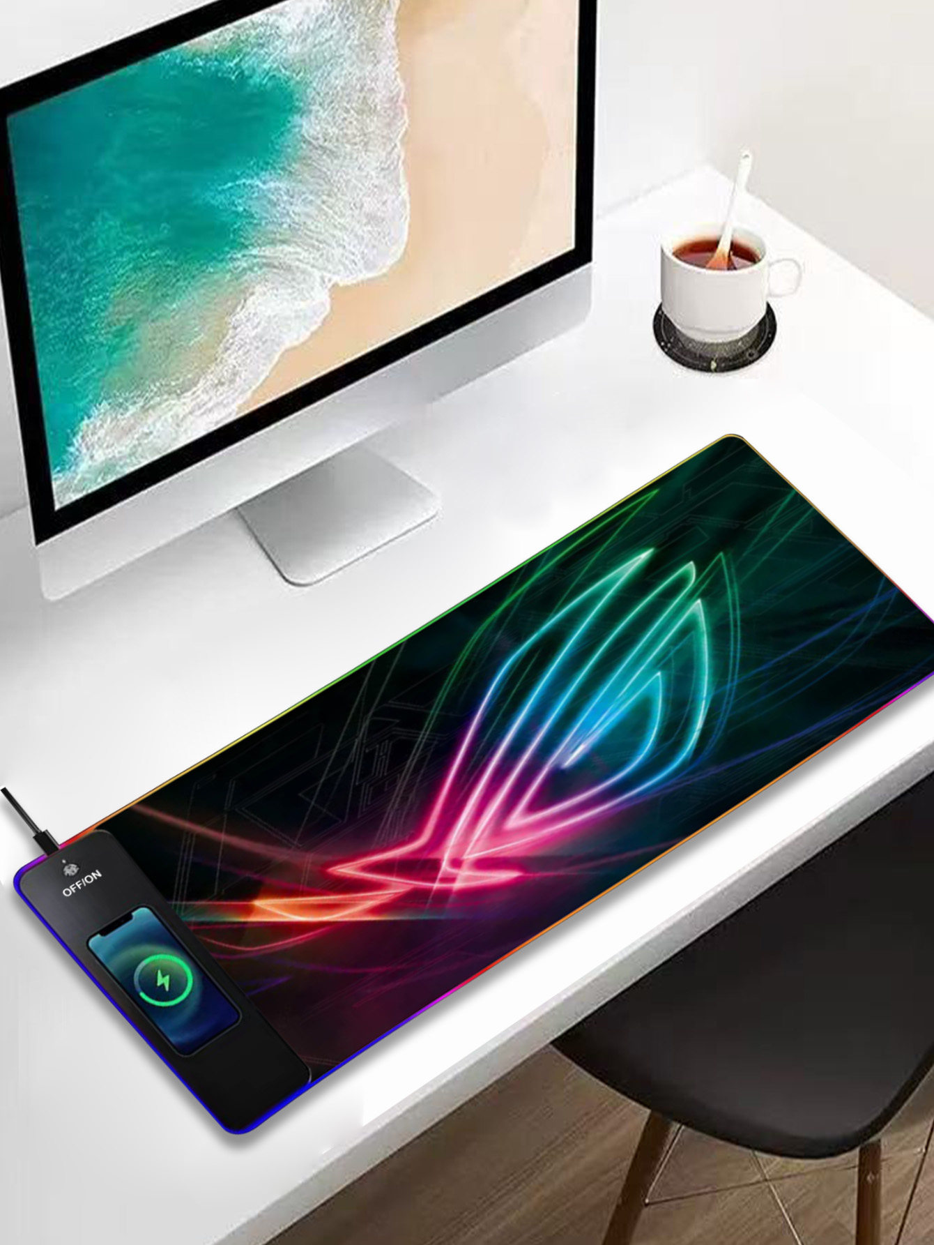 لوحة ماوس متعددة الوظائف مع إض - مراجعة Mouse Charging Pad وسعره