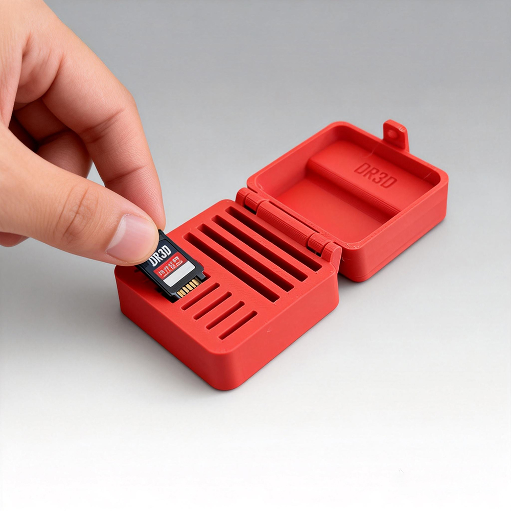 1. 18*1. صندوق تخزين بطاقات SD - مراجعة Tech Accessories Cheap وسعره
