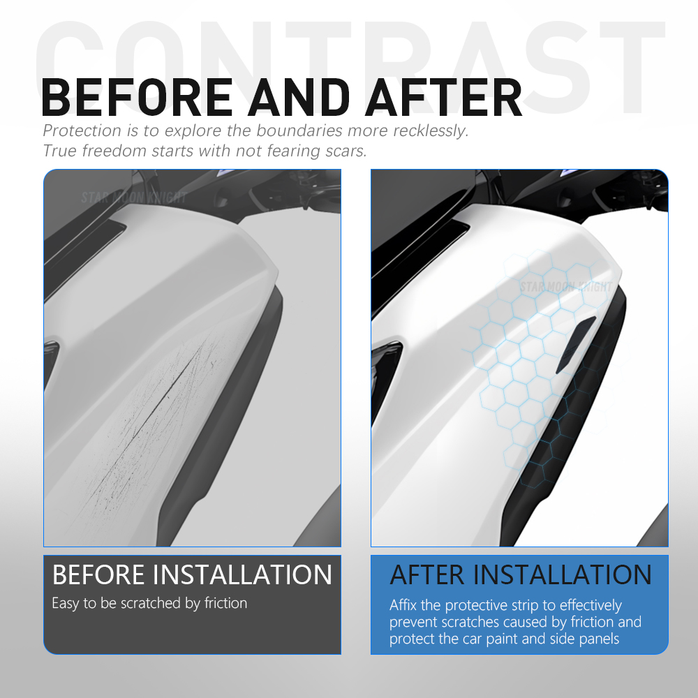 الجانب هدية خدش حامي لياماها N - مراجعة Nmax Tech Max Accessories وسعره
