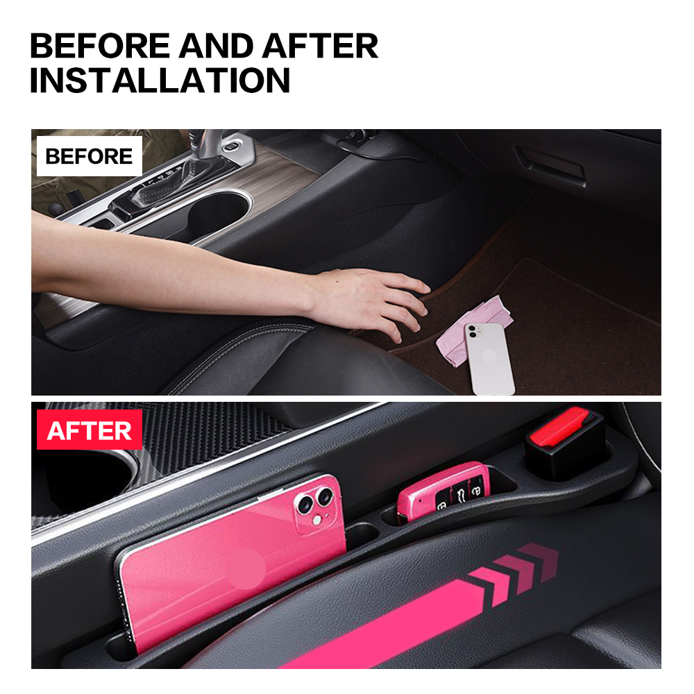 حشوة فجوة مقعد السيارة (قطعتان - مراجعة Tech Car Accessories وسعره
