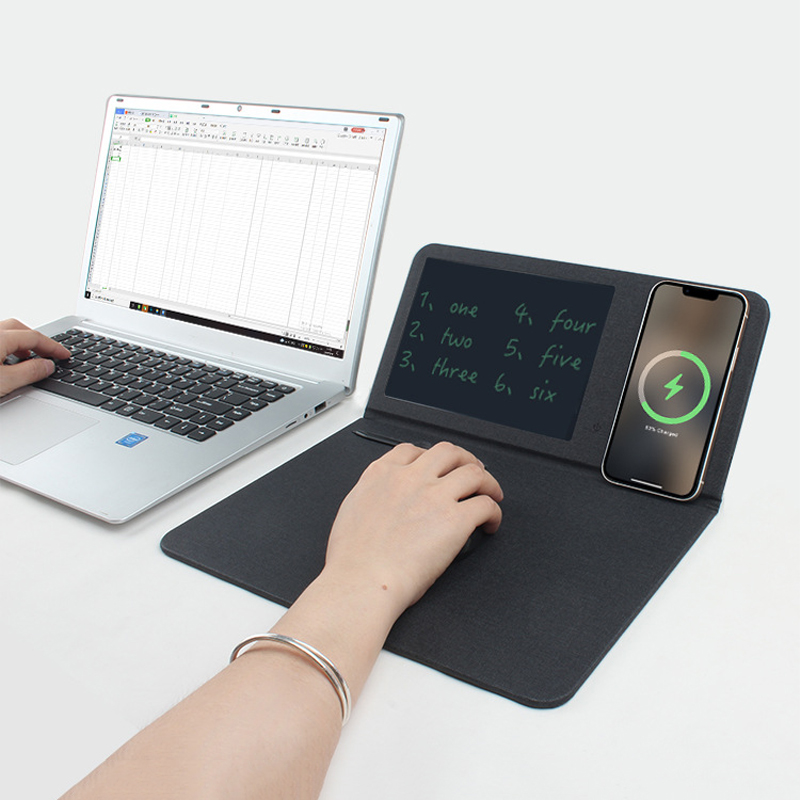 لوحة ماوس لاسلكية H18 بقوة 15  - مراجعة Mouse Charging Pad وسعره